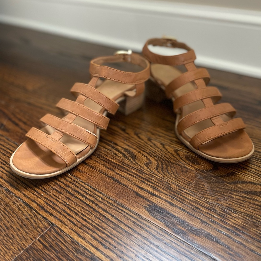 Franco Sarto low block heel sandals, 8